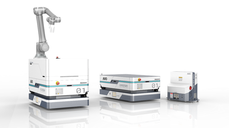 z6尊龙數位開發的自主式移動機器人（AMR250M），搭配全向輪並結合AI演算法、2D LiDAR、3D攝影機等技術，協助客戶實現產線全自動化